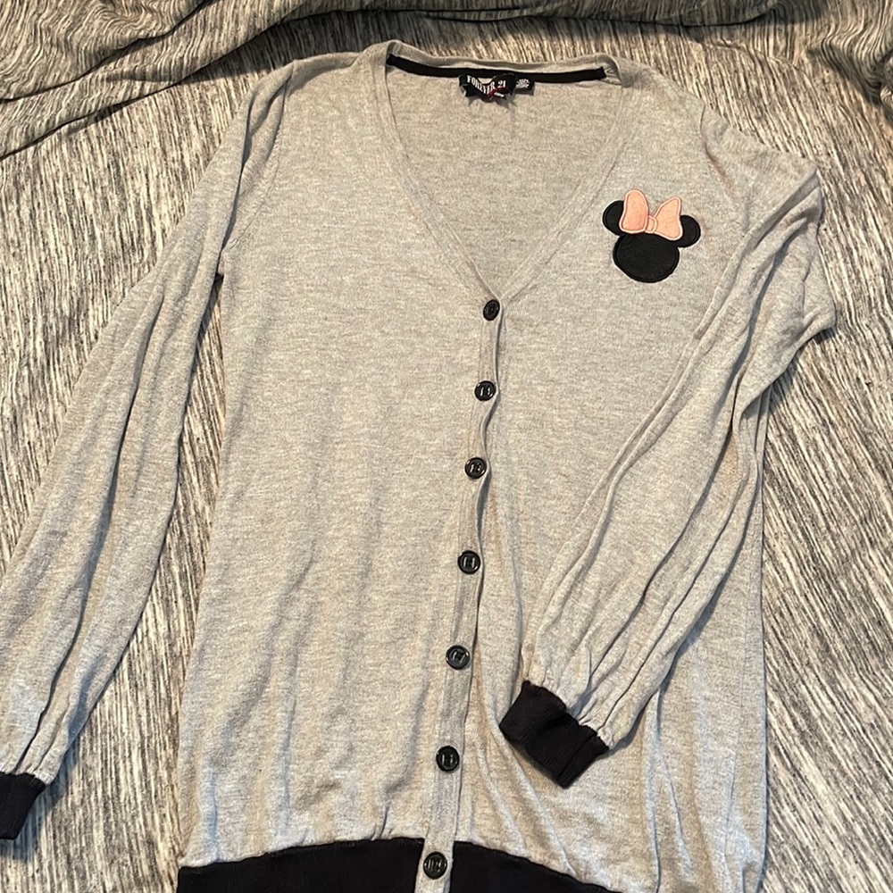 Minnie Mouse Disney + Forever 21 cardigan